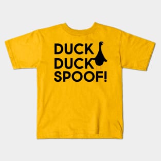 Duck Duck Spoof Duck Lover Kids T-Shirt